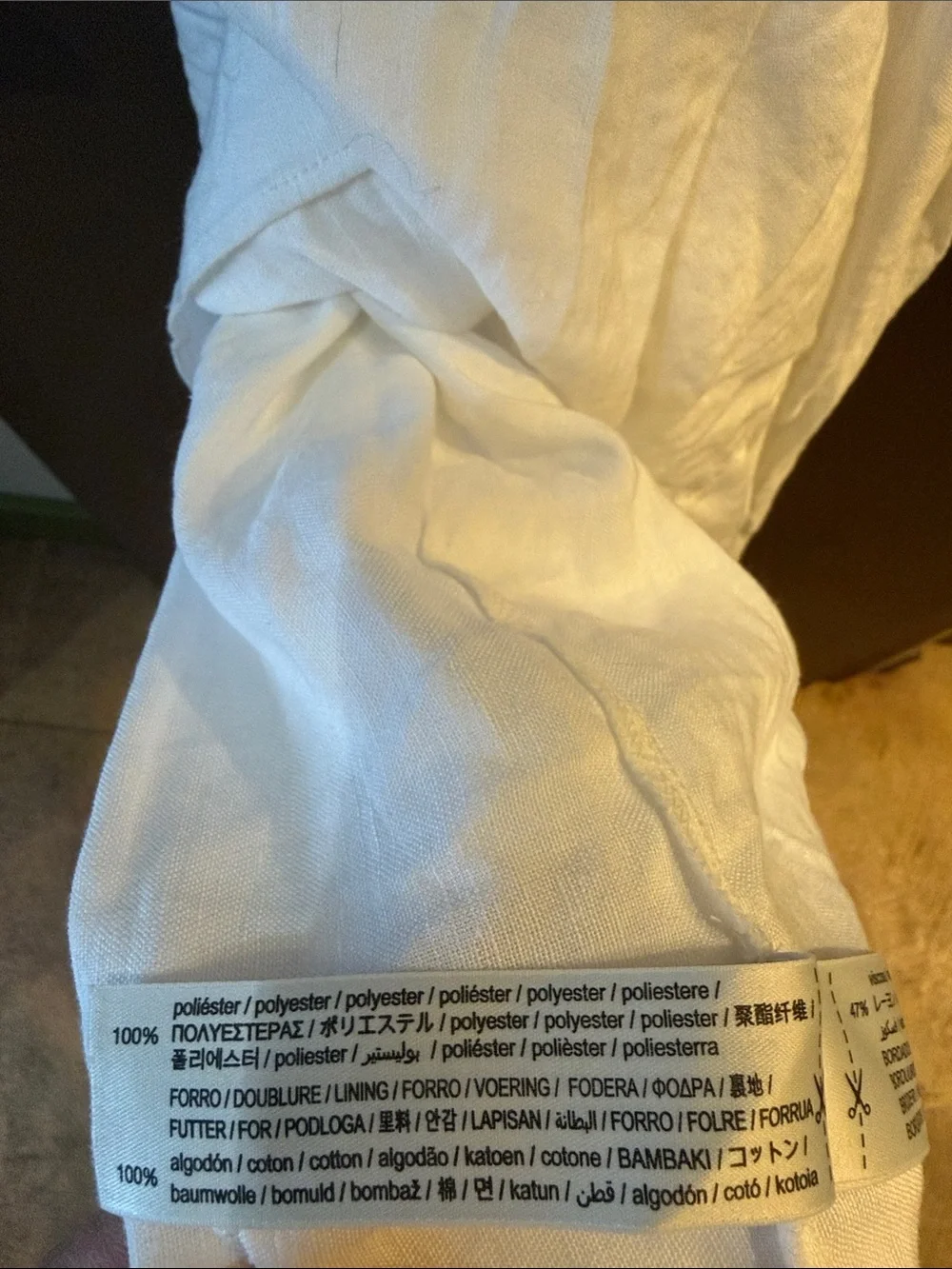 Oysho White Midi Sundress - Picture 8 of 10
